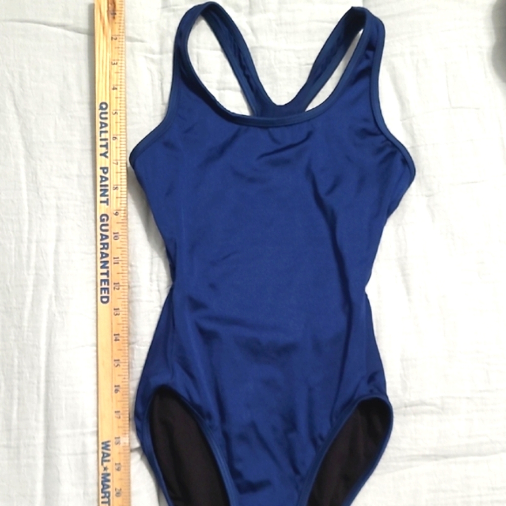 Classic Blue Women's One Piece Competitive Swimsuit